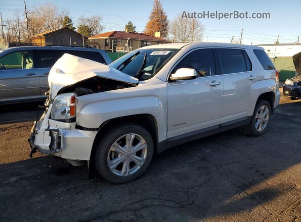 2GKFLSEK7H6352345 2017 GMC TERRAIN White Задня ліва чверть