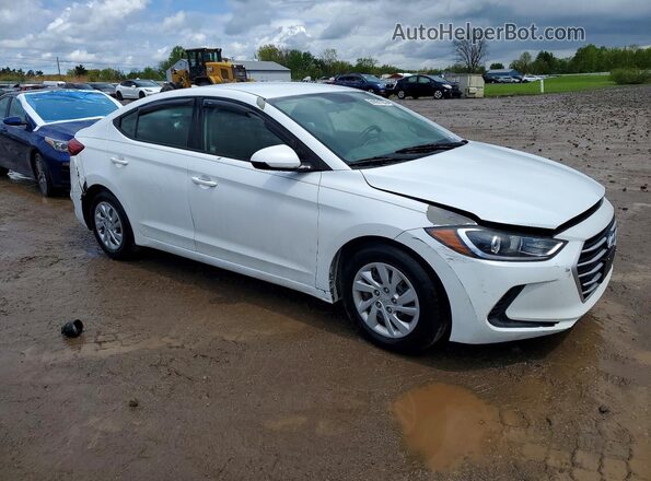5NPD74LFXHH193616 2017 HYUNDAI ELANTRA White 