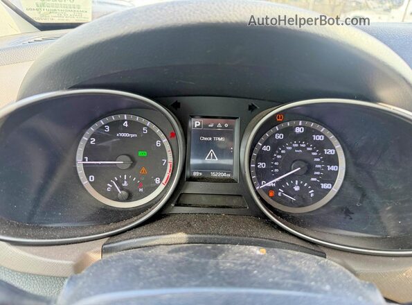 KM8SMDHF3HU179406 2017 HYUNDAI SANTA Silver 