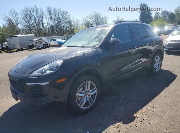 WP1AB2A24GLA93235 2016 PORSCHE CAYENNE Черный Задняя левая четверть