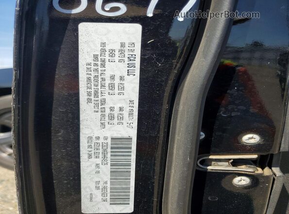 2C3CDXAG6HH649125 2017 DODGE CHARGER Black VIN sticker view