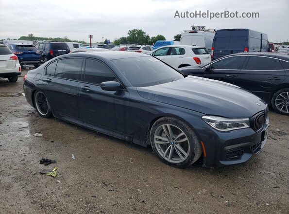 WBA7F2C58HG421917 2017 BMW 7 SERIES Black Widok z przodu