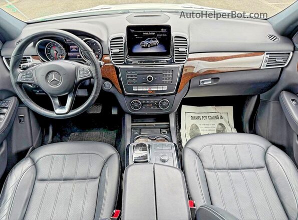 4JGDA5HB9JB073760 2018 MERCEDES-BENZ GLE Silver Widok tylnych siedzeń