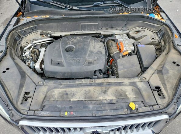 YV4BR00L0M1713714 2021 VOLVO XC90 Black VIN կոդի պիտակի տեսք