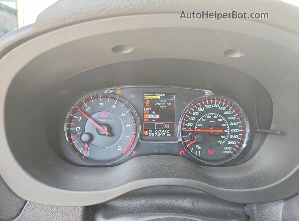 JF1VA2W66J9819236 2018 SUBARU WRX White Vista de los asientos traseros