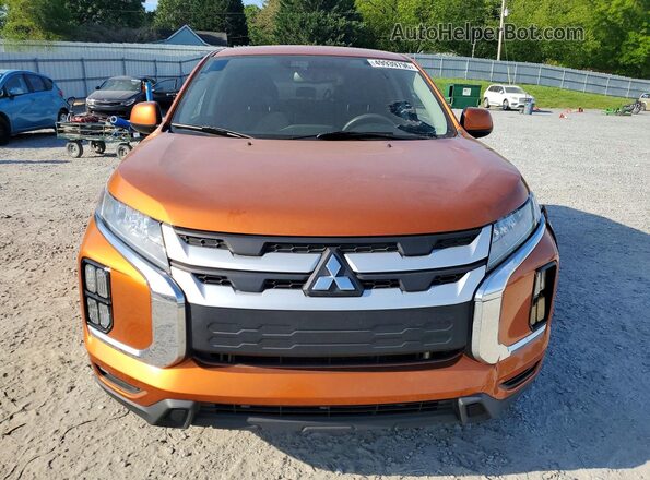 JA4APUAU1MU001708 2021 MITSUBISHI OUTLANDER Orange 