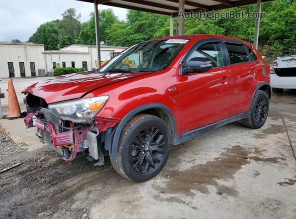 JA4AP3AU6JZ031358 2018 MITSUBISHI OUTLANDER Red 
