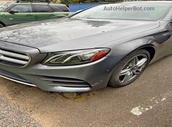 WDDZF4KB2JA403992 2018 MERCEDES-BENZ E Gray Tył prawy
