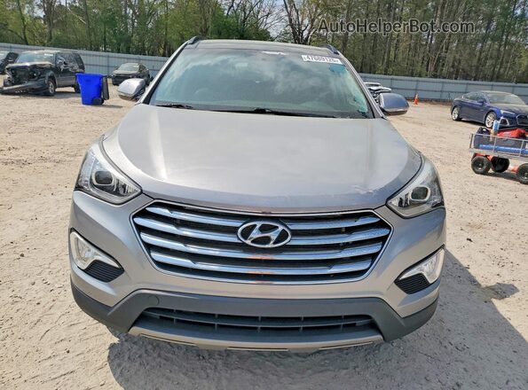 KM8SRDHF1GU157016 2016 HYUNDAI SANTA FE Silver Vista trasera