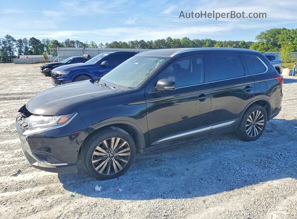 JA4AZ3A38LZ020494 2020 MITSUBISHI OUTLANDER Black Rear left