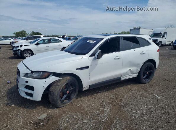 SADCJ2FX0LA649164 2020 JAGUAR F-PACE Белый Задняя левая четверть