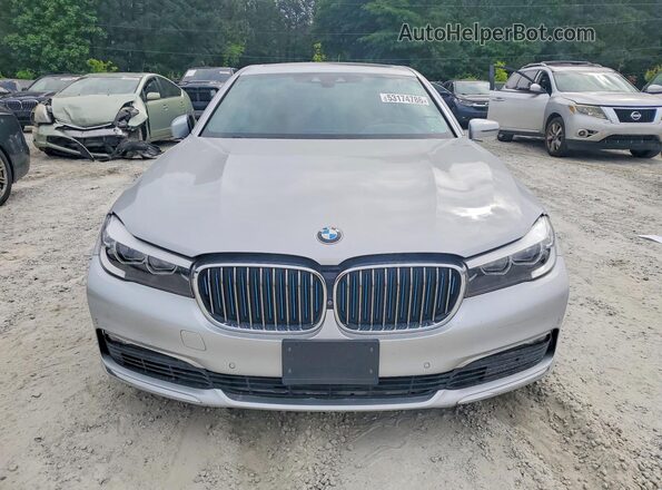 WBA7J2C50JG938391 2018 BMW 7 SERIES Silver Vista trasera