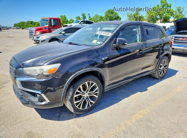 JA4AR3AU3GZ050341 2016 MITSUBISHI OUTLANDER Black Rear left