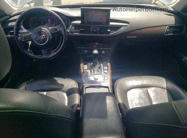 WAUWGAFC7GN005591 2016 AUDI A7 Silver Вид щитка приладів