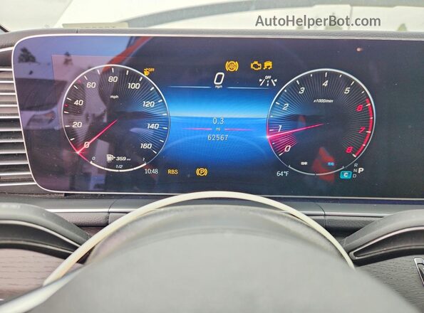 4JGFF5KE5RB037623 2024 MERCEDES-BENZ GLS White Вид задніх сидінь