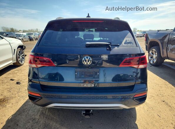 3VVCX7B28NM013021 2022 VOLKSWAGEN TAOS Black Սալոնի դիմացի տեսք