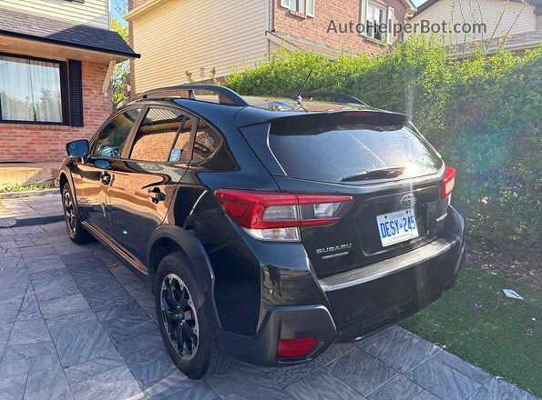 JF2GTABC5M8339462 2021 SUBARU CROSSTREK Черный Передняя правая четверть