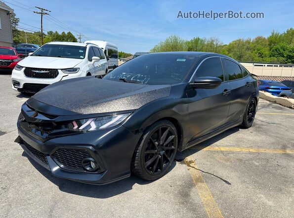 2HGFC1E54KH703743 2019 HONDA CIVIC Black 
