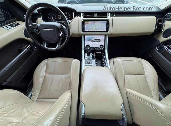 SALWR2RV3KA828527 2019 LAND ROVER RANGE Black Սարքավորումների վահանակի տեսք