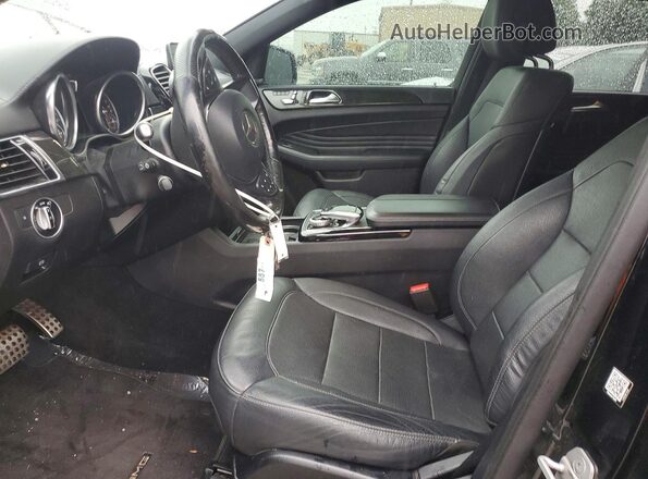 4JGED6EB8GA032525 2016 MERCEDES-BENZ GLE Black Widok deski rozdzielczej