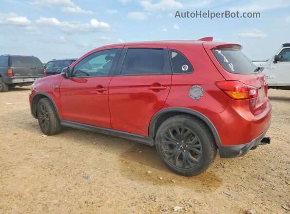 JA4AP3AU9HZ050352 2017 MITSUBISHI OUTLANDER Red Հետևի աջ