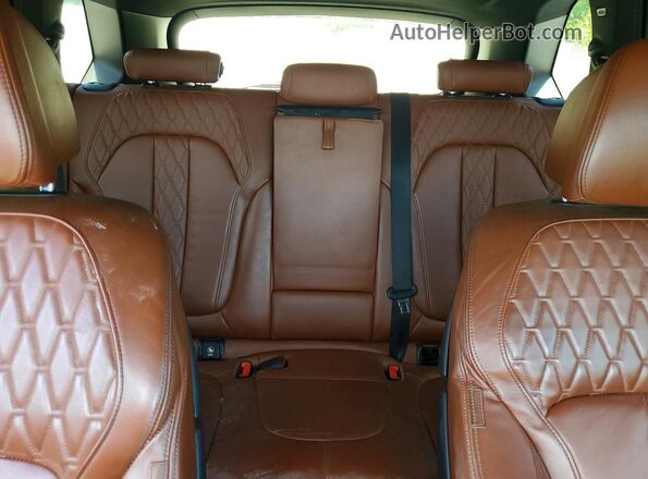 5UXCR6C54KLL36280 2019 BMW X5 Blue უკანა სალონის ხედი