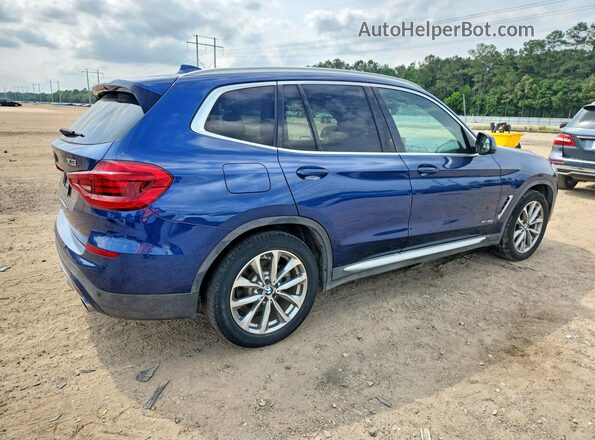 5UXTR9C55JLC77999 2018 BMW X3 Blue 