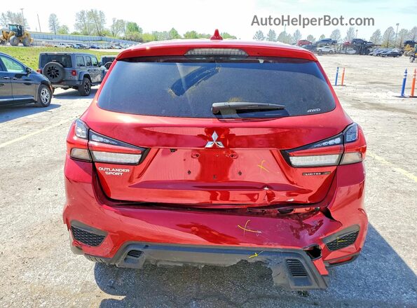 JA4ARUAUXTU005202 2026 MITSUBISHI OUTLANDER Red Widok wnętrza z przodu