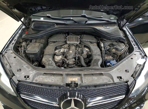 4JGED6EB6GA012337 2016 MERCEDES-BENZ GLE Black VIN კოდის სტიკერის ხედი