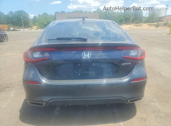 19XFL1H81PE010376 2023 HONDA CIVIC Black Front interior view