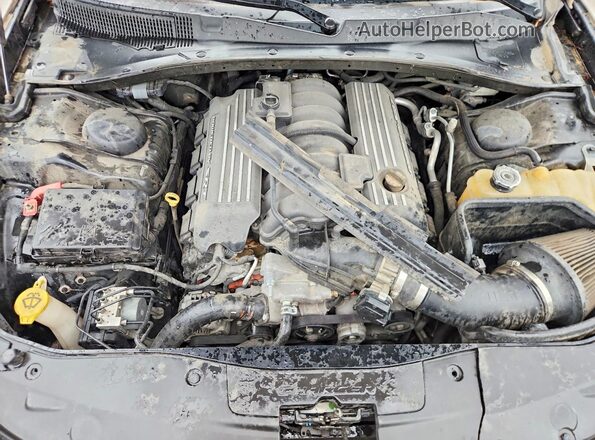 2C3CDXGJ5JH228599 2018 DODGE CHARGER Tan ძრავის განყოფილების ხედი