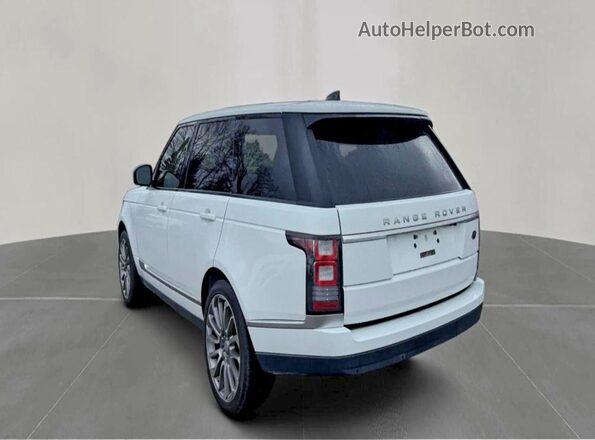 SALGR2FK6HA329227 2017 LAND ROVER RANGE ROVER White Tył prawy