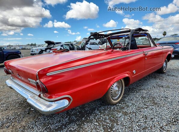 7342504532 1964 DODGE DART Red Задня права чверть