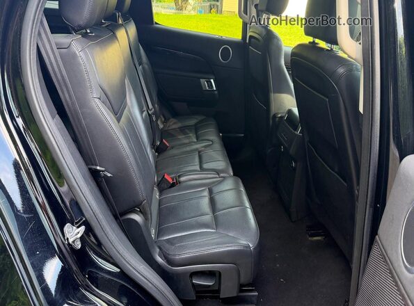 SALRG2RV4JA069601 2018 LAND ROVER DISCOVERY Black Widok wnętrza z przodu