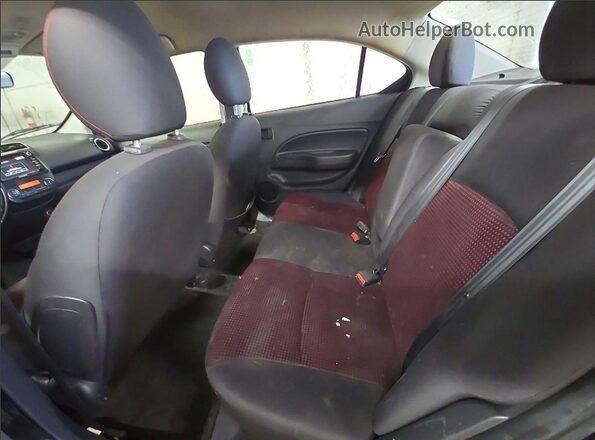 ML32F4FJ4LHF06330 2020 MITSUBISHI MIRAGE Черный Вид салона спереди