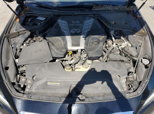 JN1EV7AR4JM440247 2018 INFINITI Q50 Black Շարժիչի բաժամունքի տեսք