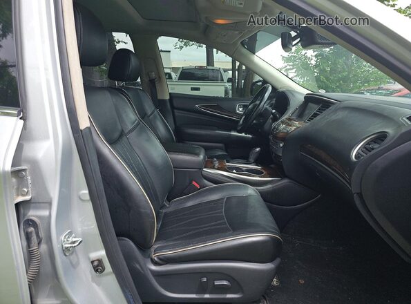 5N1DL0MMXJC513340 2018 INFINITI QX60 Silver Հետևի տեսք