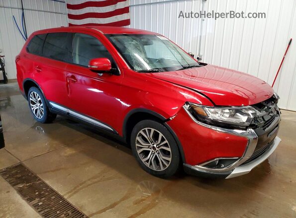JA4AZ3A36HZ010845 2017 MITSUBISHI OUTLANDER Red 
