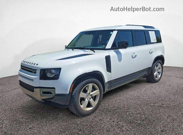 SALE3ERU6M2040845 2021 LAND ROVER DEFENDER Белый Задняя левая четверть