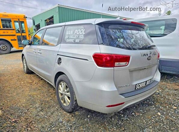 KNDMA5C17J6400720 2018 KIA SEDONA Серый Задняя правая четверть