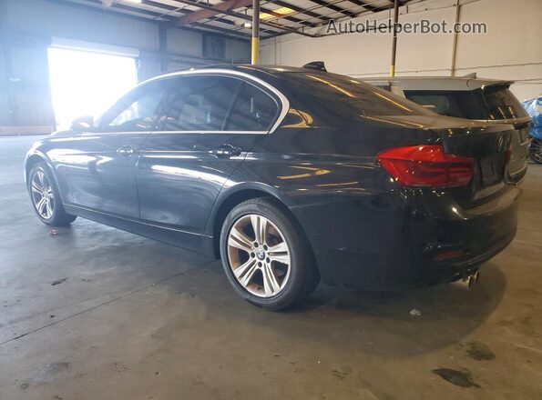 WBA8B9G33HNU56376 2017 BMW 3 SERIES Черный Задняя правая четверть