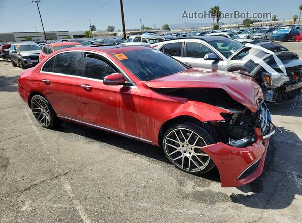 WDDZF4JB3HA204929 2017 MERCEDES-BENZ E Красный 