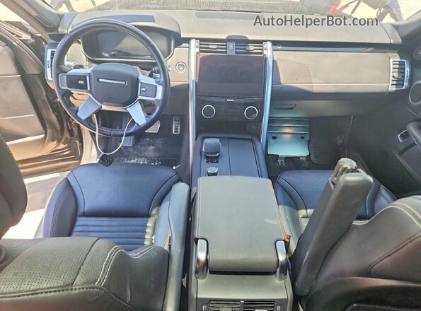 SALRT2EX2N2459924 2022 LAND ROVER DISCOVERY Black ხელსაწყოთა პანელის ხედი