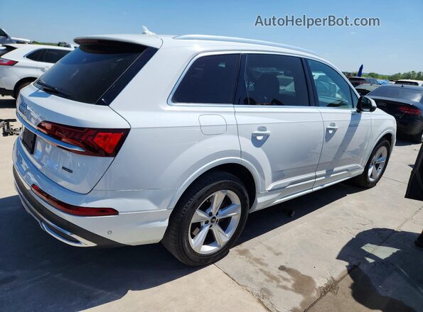 WA1AXAF72MD016963 2021 AUDI Q7 White წინა მარჯვენა
