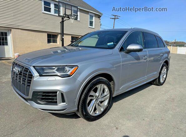 WA1LXAF75MD010227 2021 AUDI Q7 Silver Հետևի ձախ