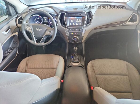 KM8SM4HF3HU191300 2017 HYUNDAI SANTA FE Gray 