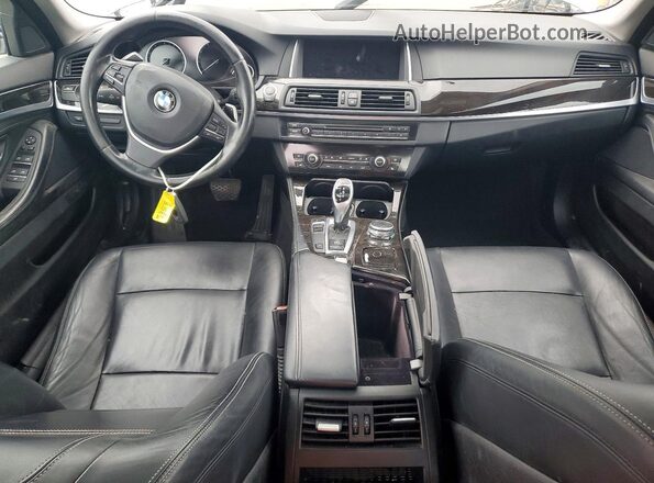 WBA5B1C53GG130446 2016 BMW 5 SERIES Silver Instrument cluster view