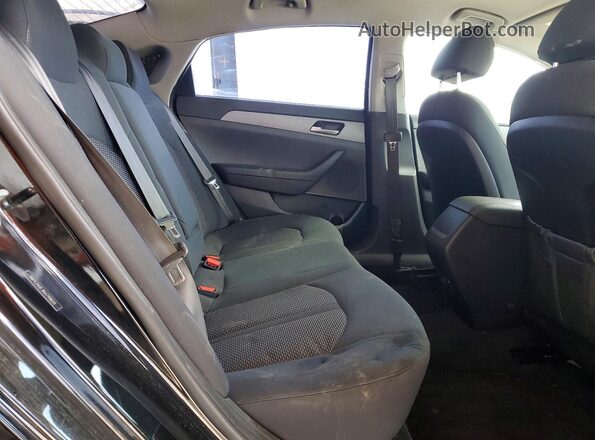 5NPE24AF3KH749620 2019 HYUNDAI SONATA Black Vista interior trasera