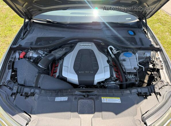 WAUJGAFCXGN100544 2016 AUDI A6 Gray Vista del salpicadero