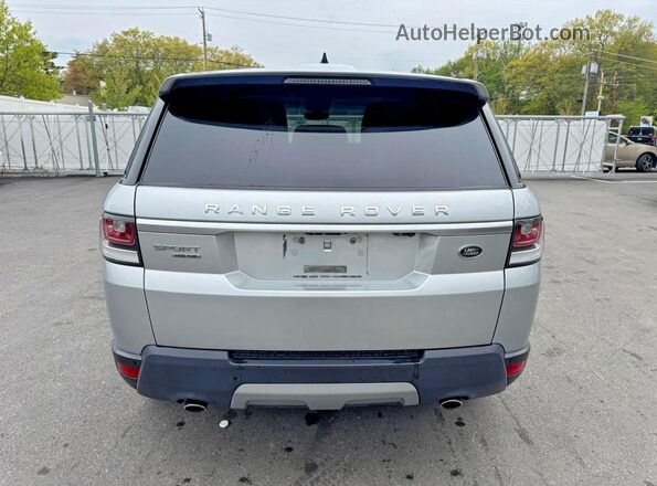 SALWR2FK1HA128878 2017 LAND ROVER RANGE ROVER Silver Widok z tyłu